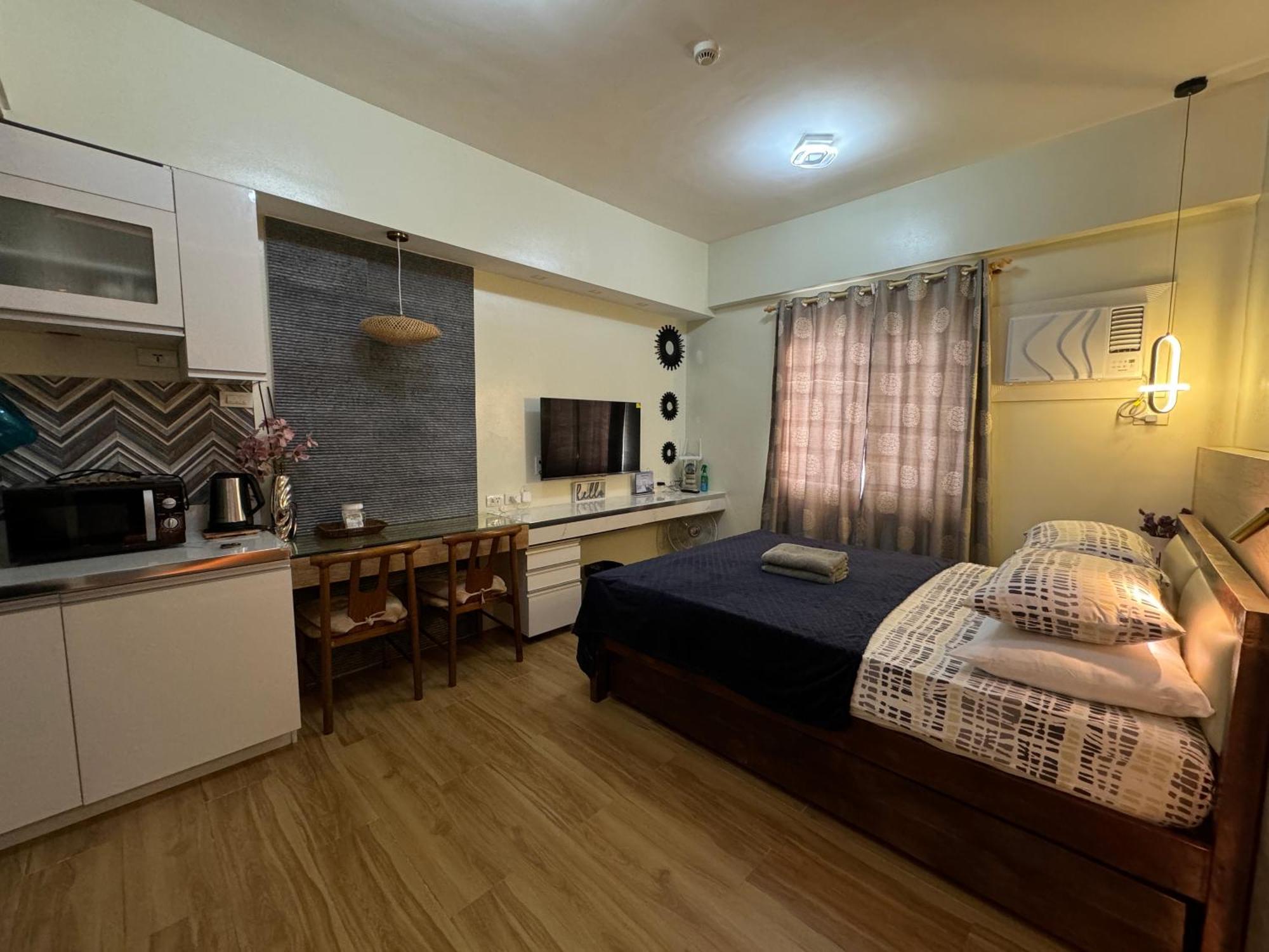 Aesthetic Functional Minimalist Space Sunvida Tower Sv1716 Cebu Stadt Exterior foto